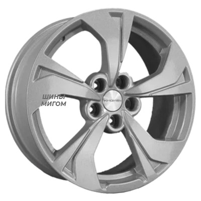 Диски Khomen Wheels 7x17/5x114.3 ET45 D60.1 KHW1724 (Camry) F-Silver